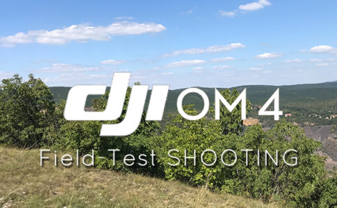 DJI OM4 field test shooting